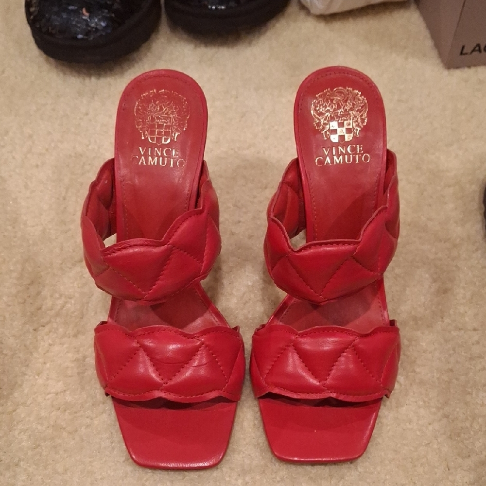 Vince Camuto Red Women's Sandals
